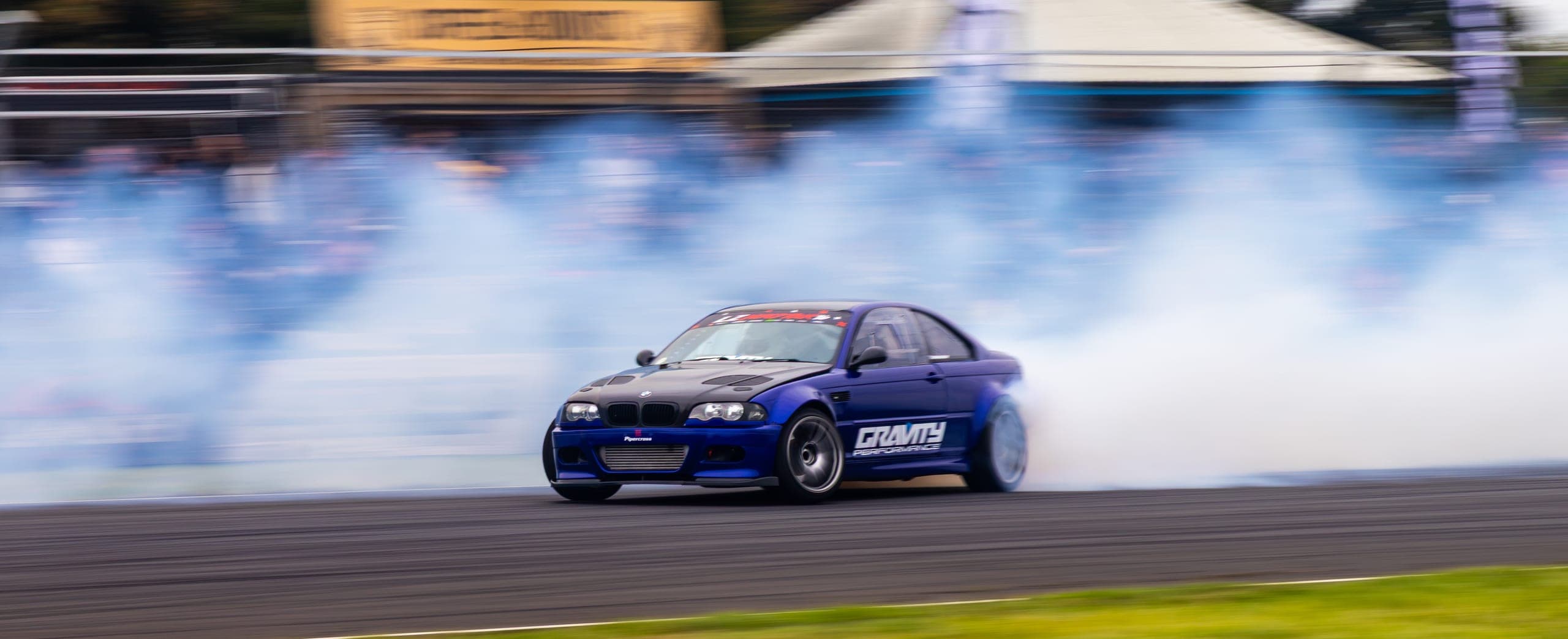 Shane Faber drifting at AdamLZ World Tour 2026
