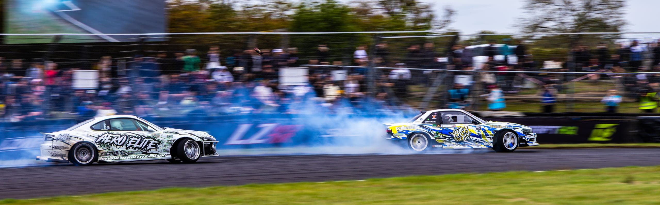 Nico Cleanstyle drifting at AdamLZ World Tour 2026