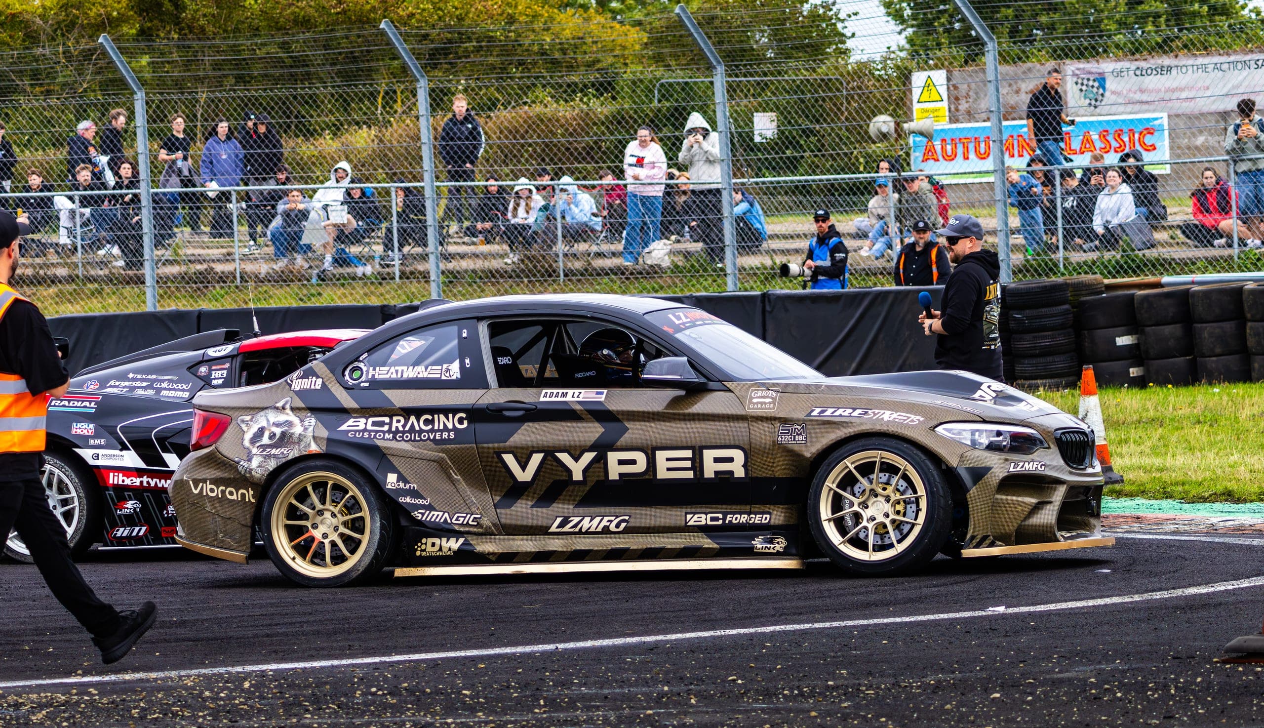 Adam LZ drifting at AdamLZ World Tour 2026