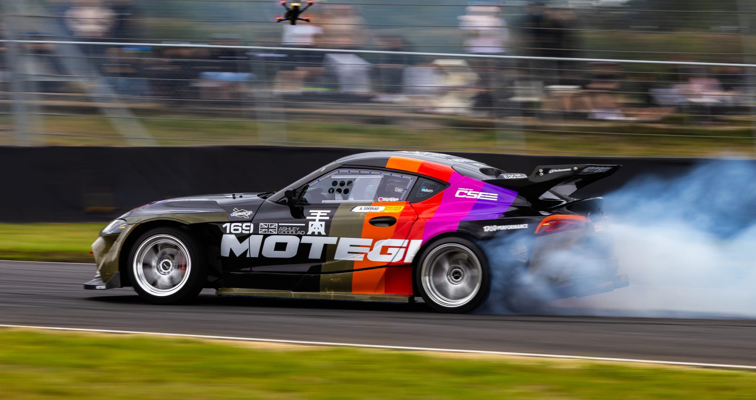 Ashley HG Supra drifting at AdamLZ World Tour 2026