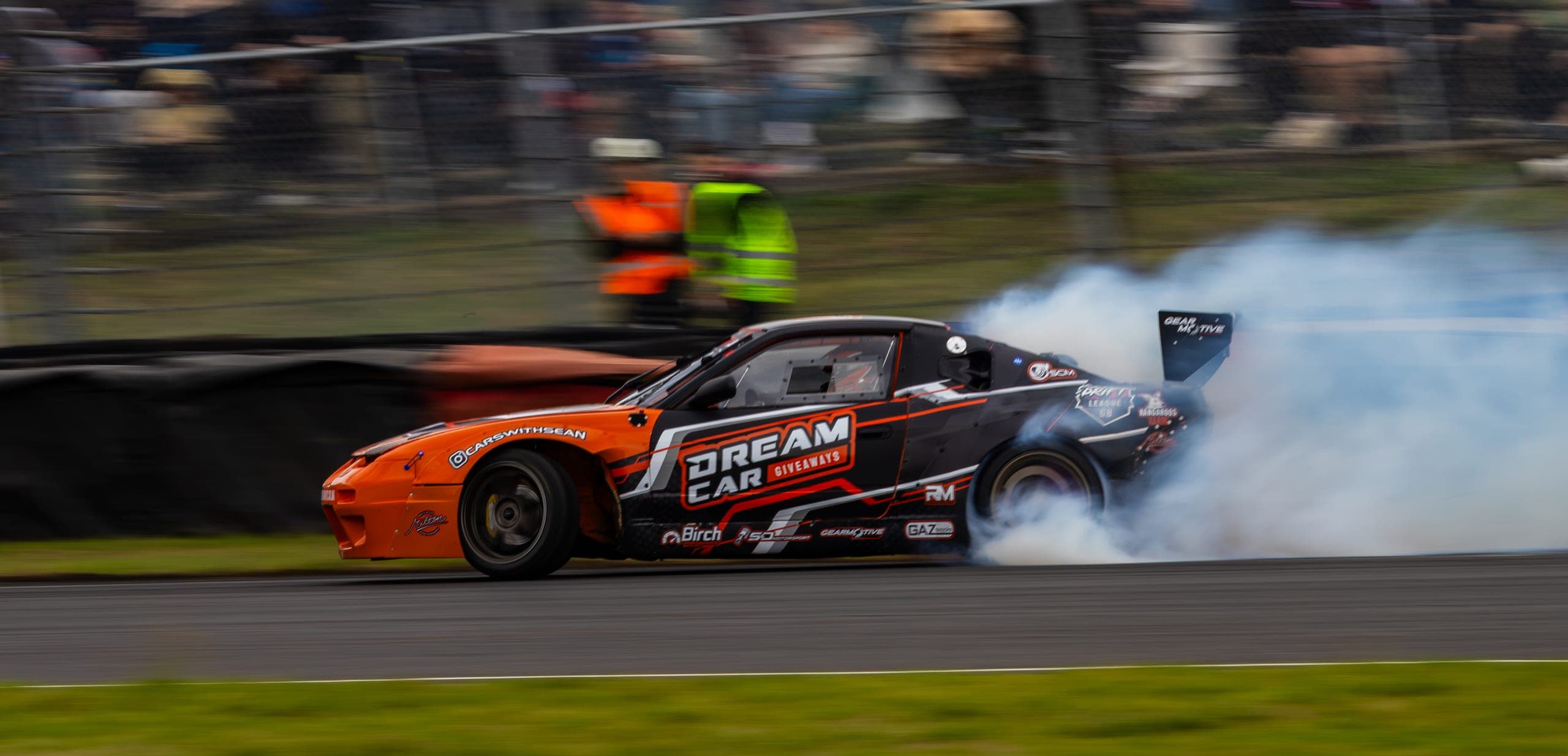 Stefan Stefanov drifting at AdamLZ World Tour 2026