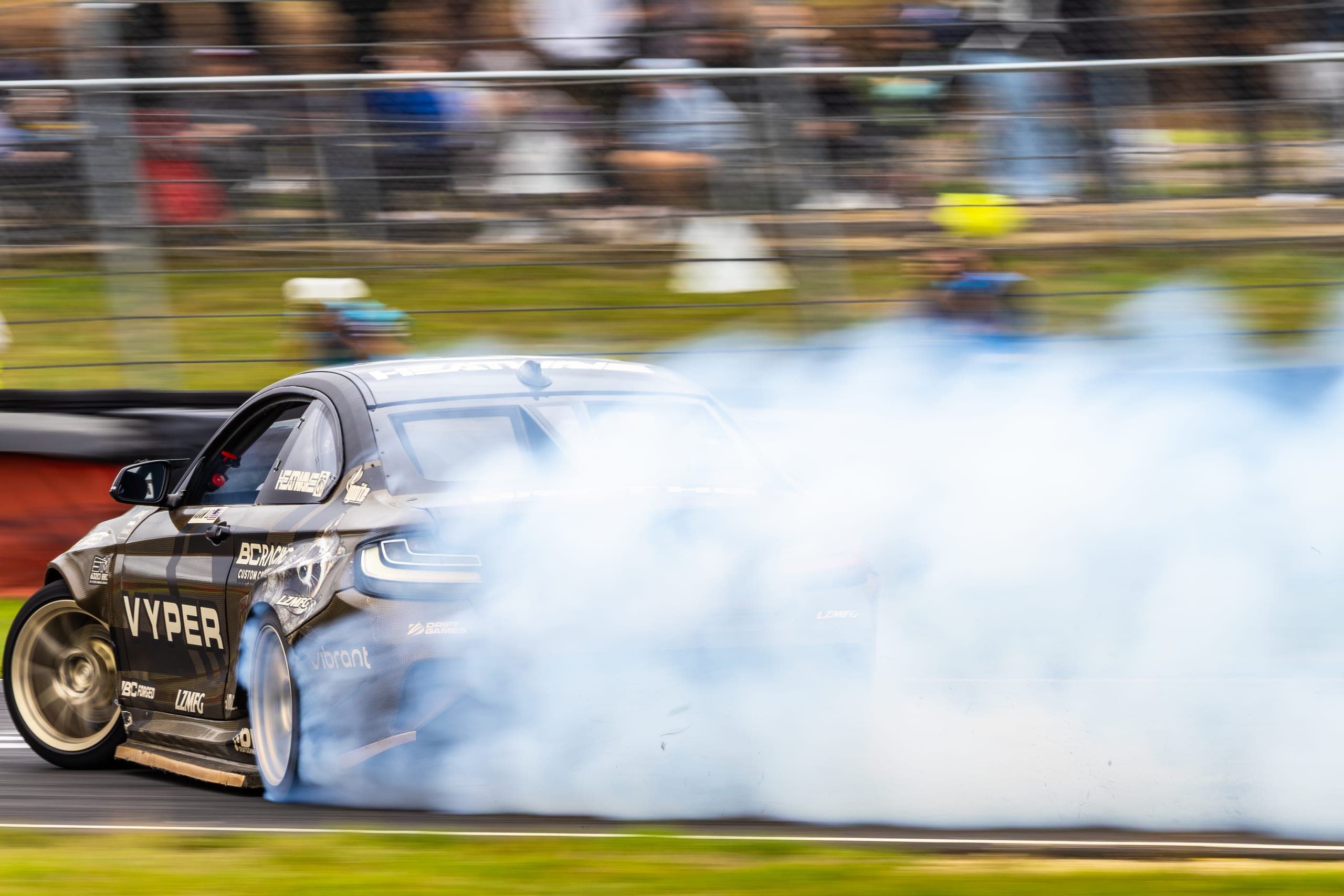 Adam LZ drifting at AdamLZ World Tour 2026