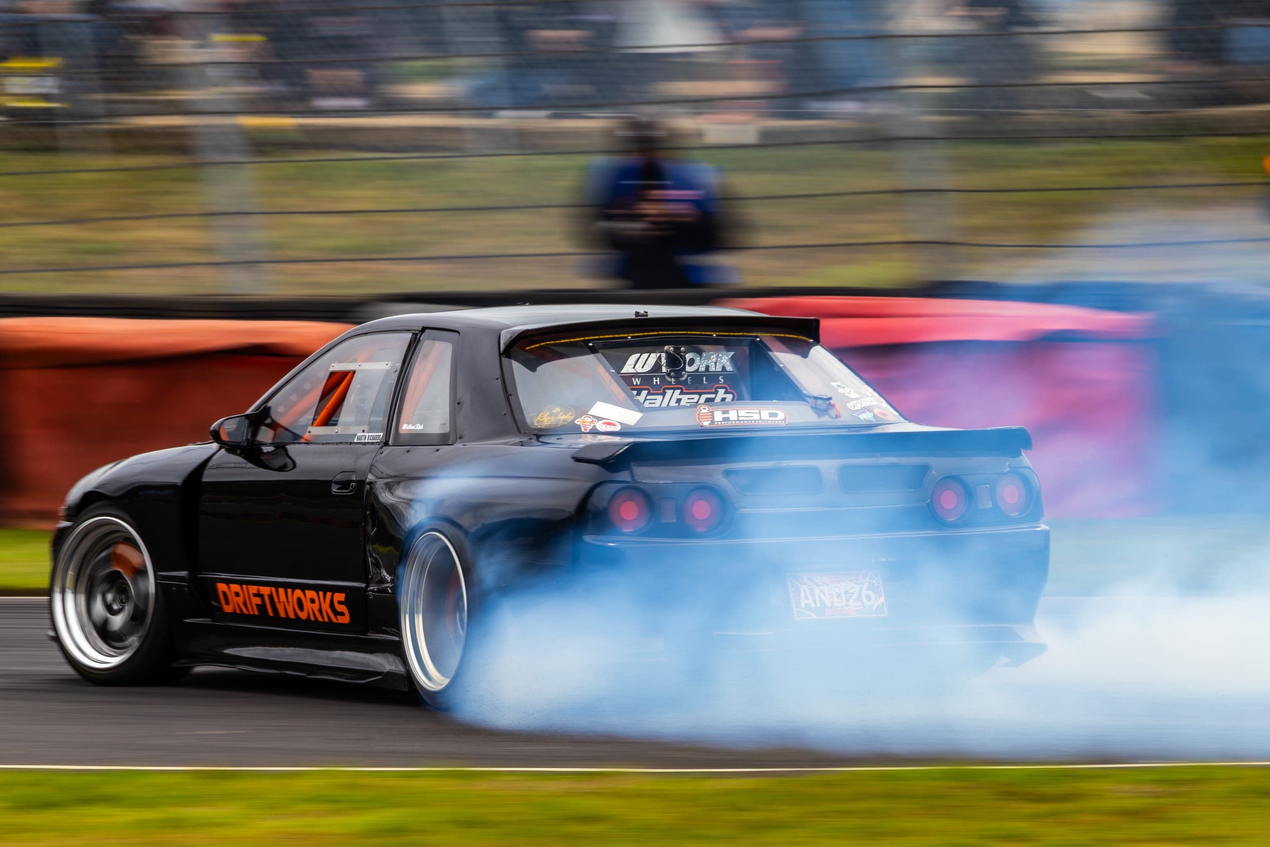 Driftworks drifting at AdamLZ World Tour 2026
