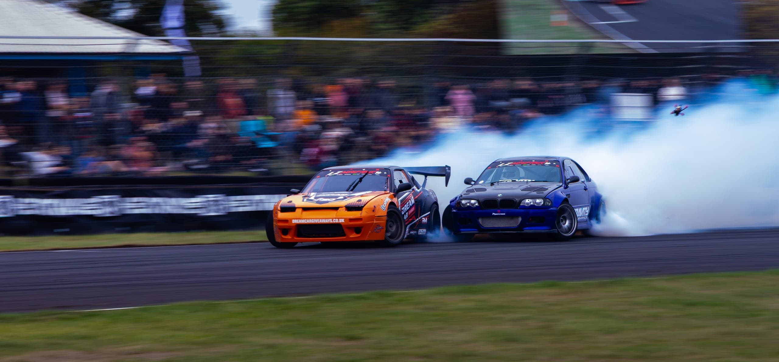Shane Faber drifting at AdamLZ World Tour 2026