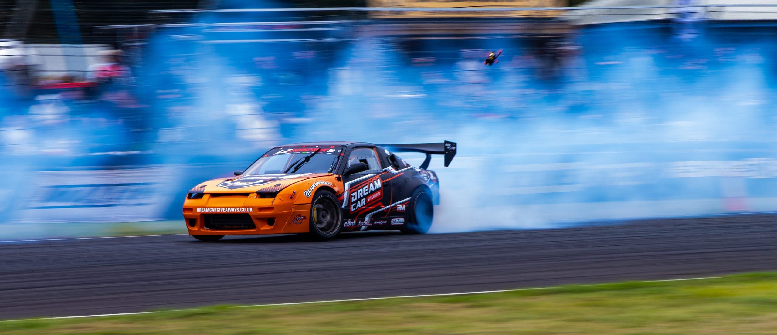 Stefan Stefanov drifting at AdamLZ World Tour 2026