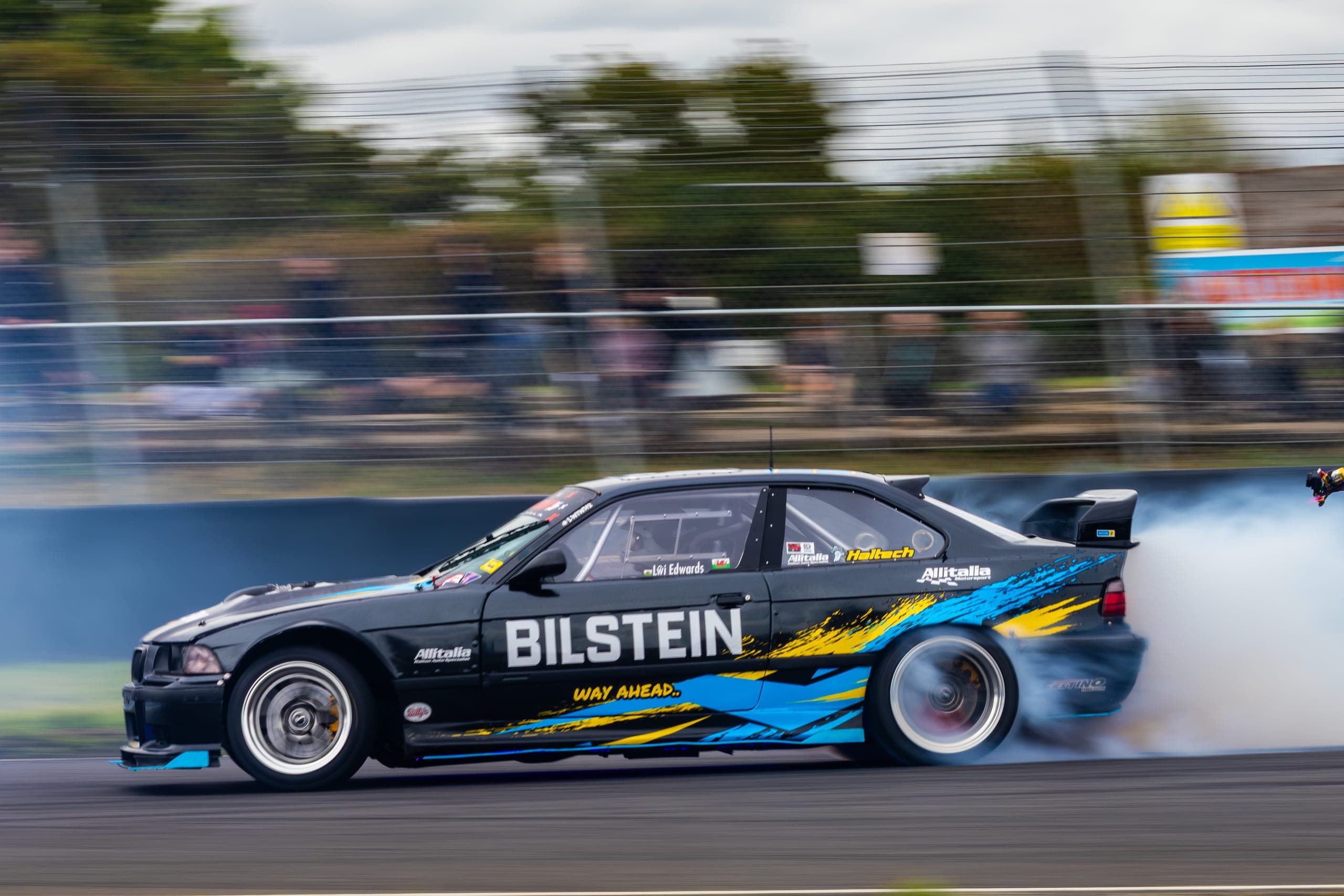 Bilstein BMW drifting at AdamLZ World Tour 2026