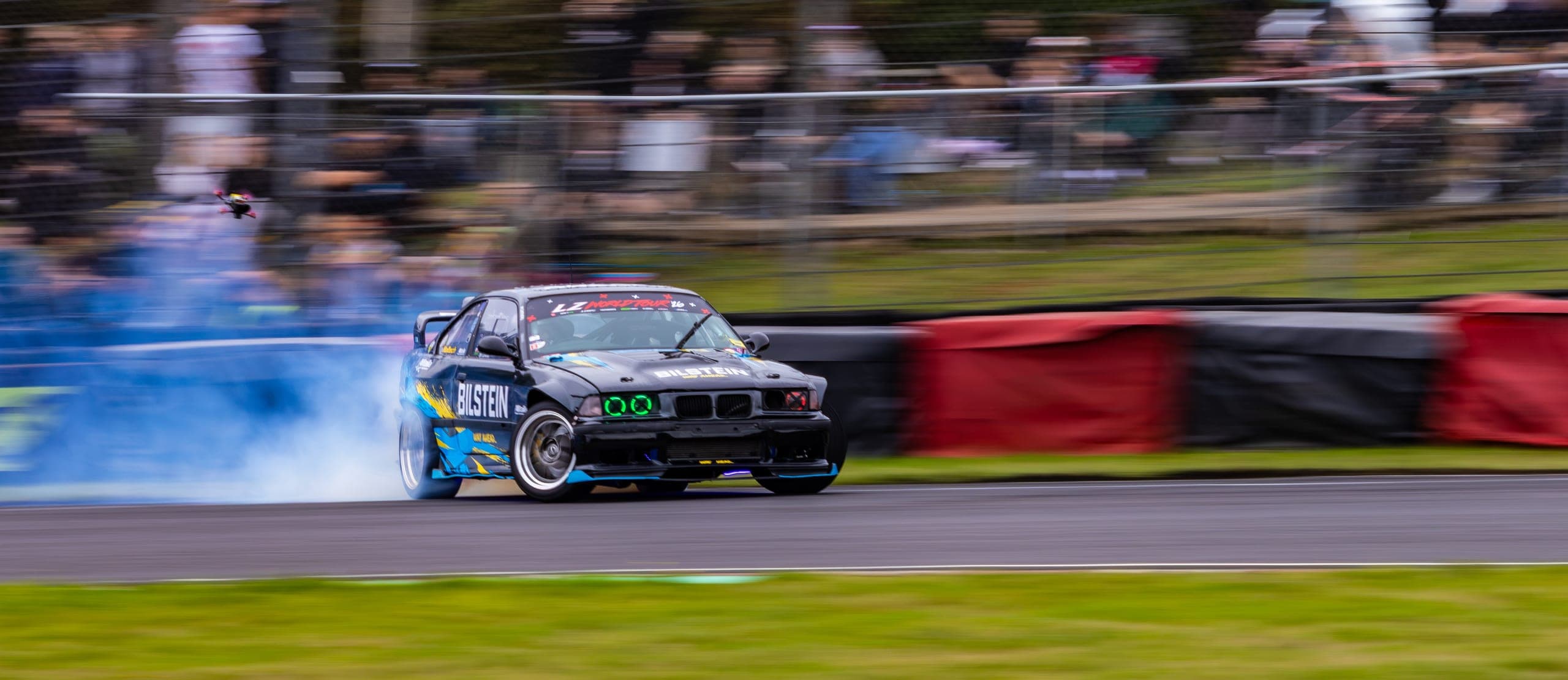 Bilstein BMW drifting at AdamLZ World Tour 2026