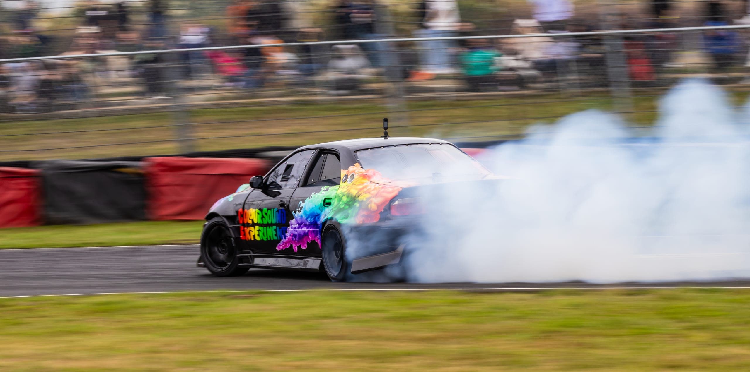 Hcoloursond drifting at AdamLZ World Tour 2026