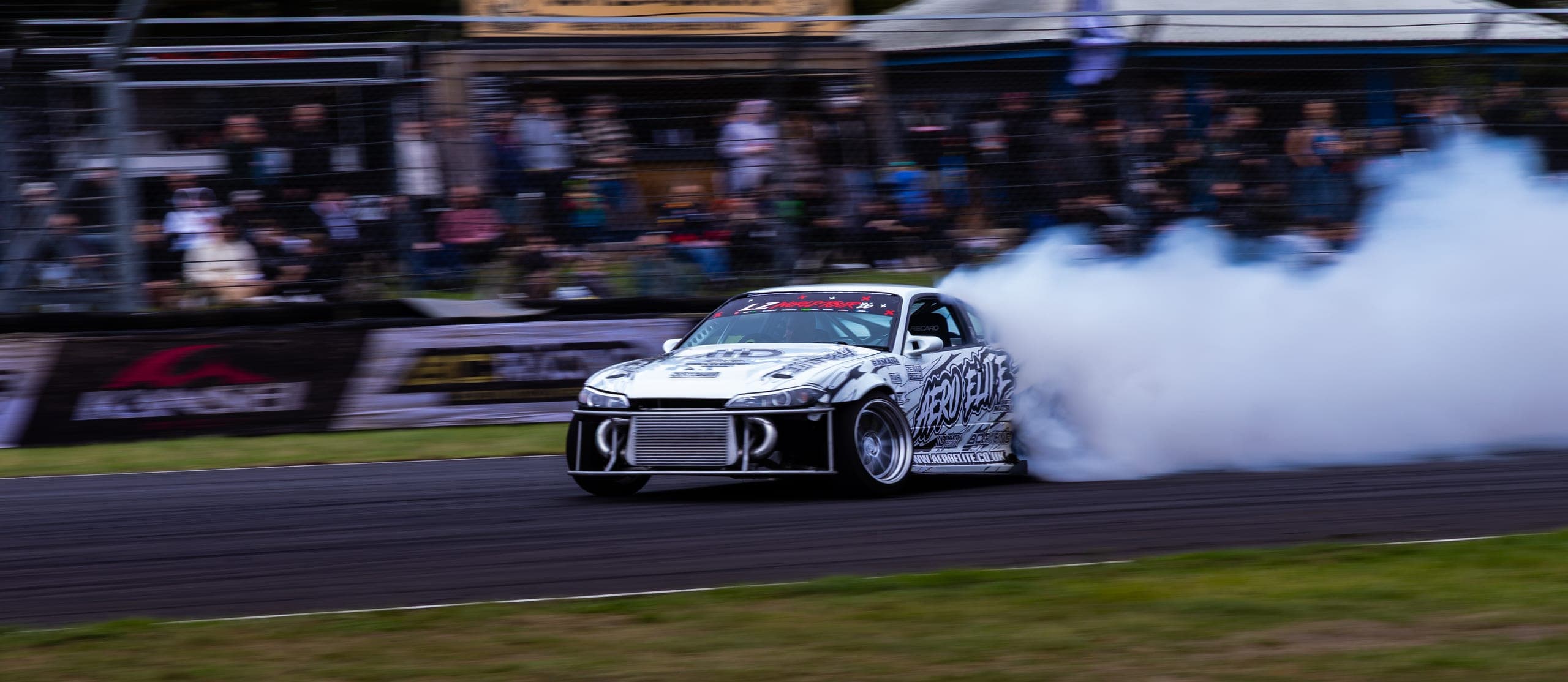 Nico Cleanstyle drifting at AdamLZ World Tour 2026