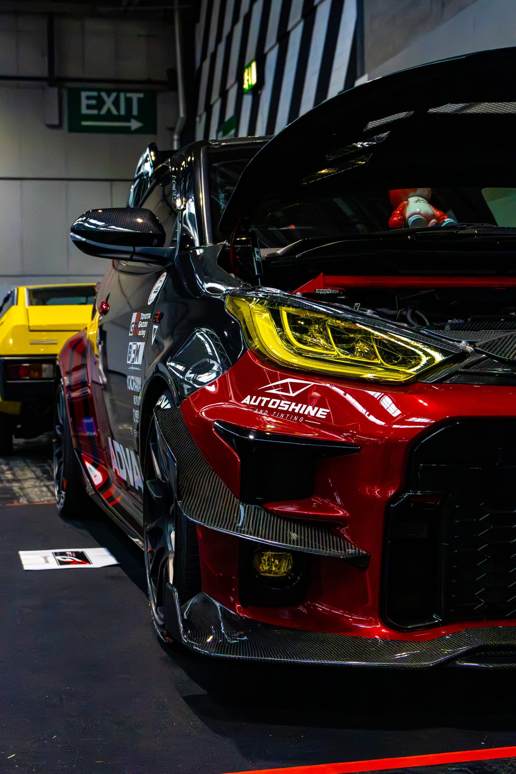 An aggressive front end with angular headlights, Gravity 2026