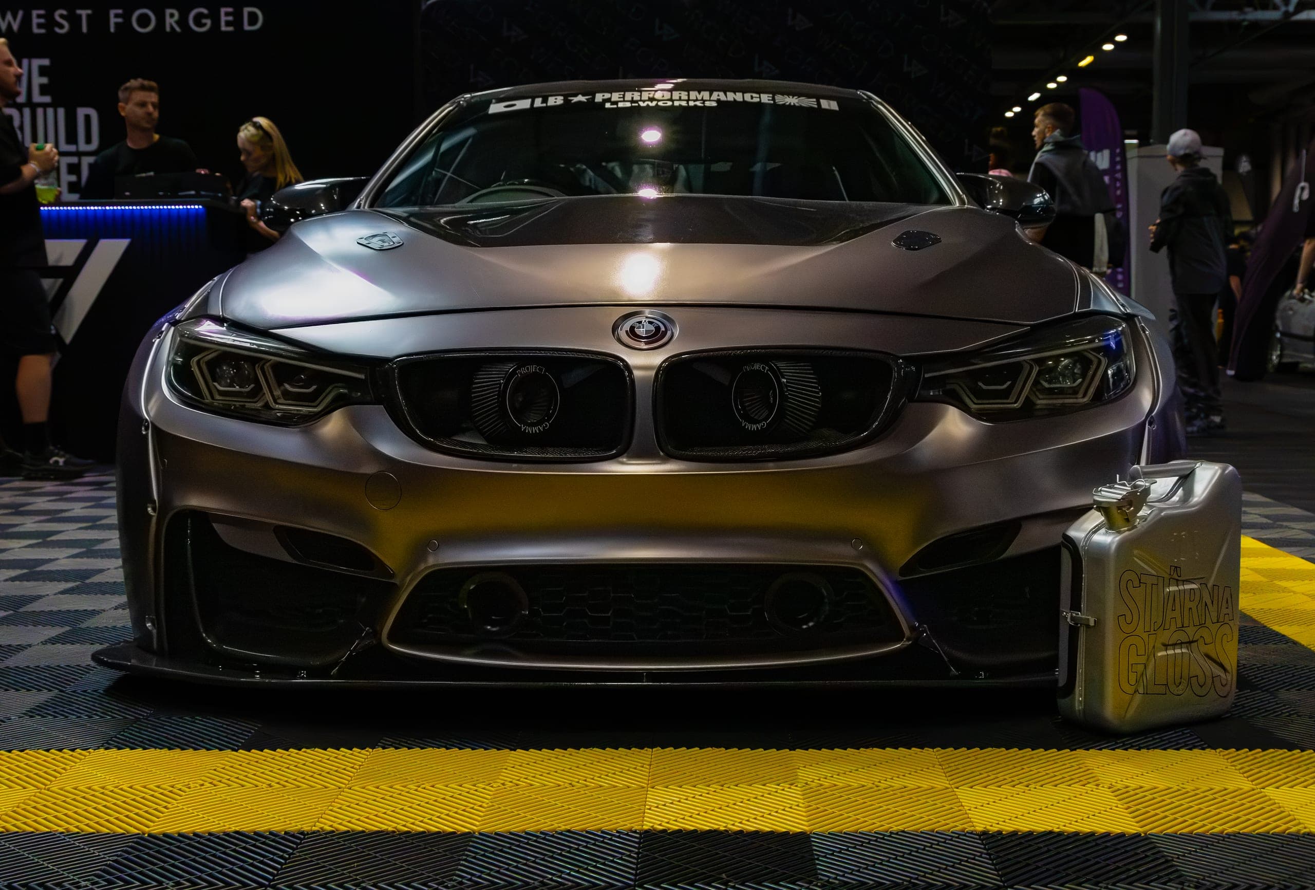 A close crop of a twin-kidney front grille, Gravity 2026
